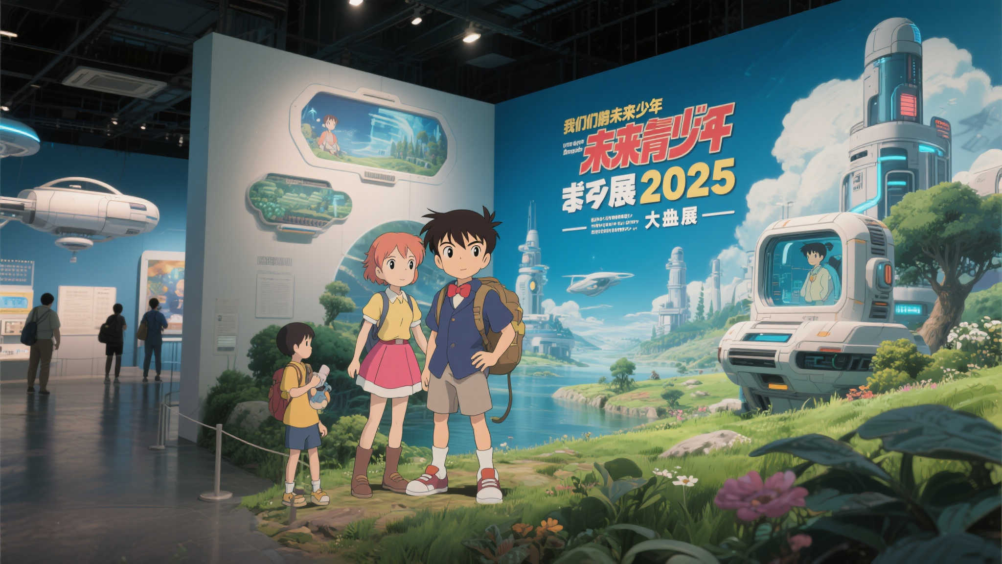 缅怀经典《我们的未来少年柯南展2025》盛大启幕! 想象一下,置身于一个充满未来科技与自然和