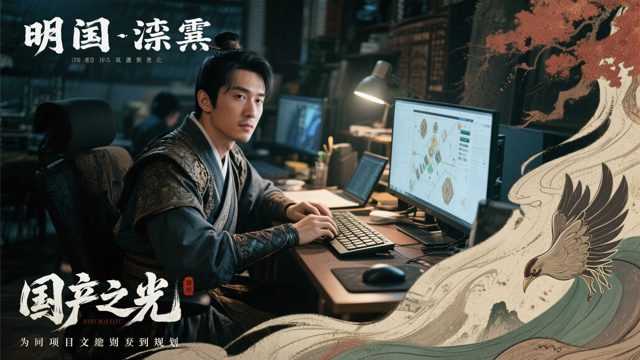 《明末：渊虚之羽》是一款以明末历史为背景