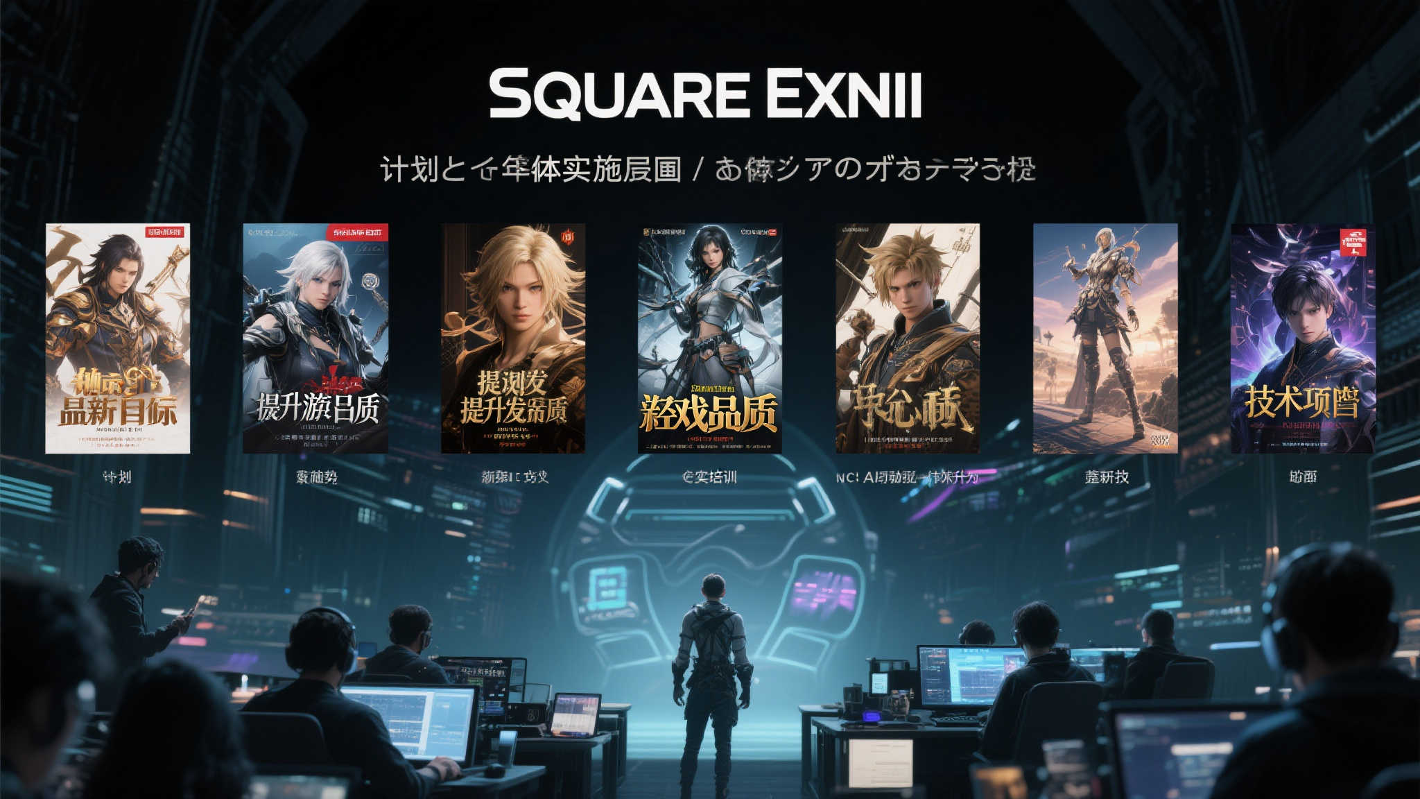 Square Enix战略转型:全力提升游戏品质! 在具体的实施层面,Square Enix