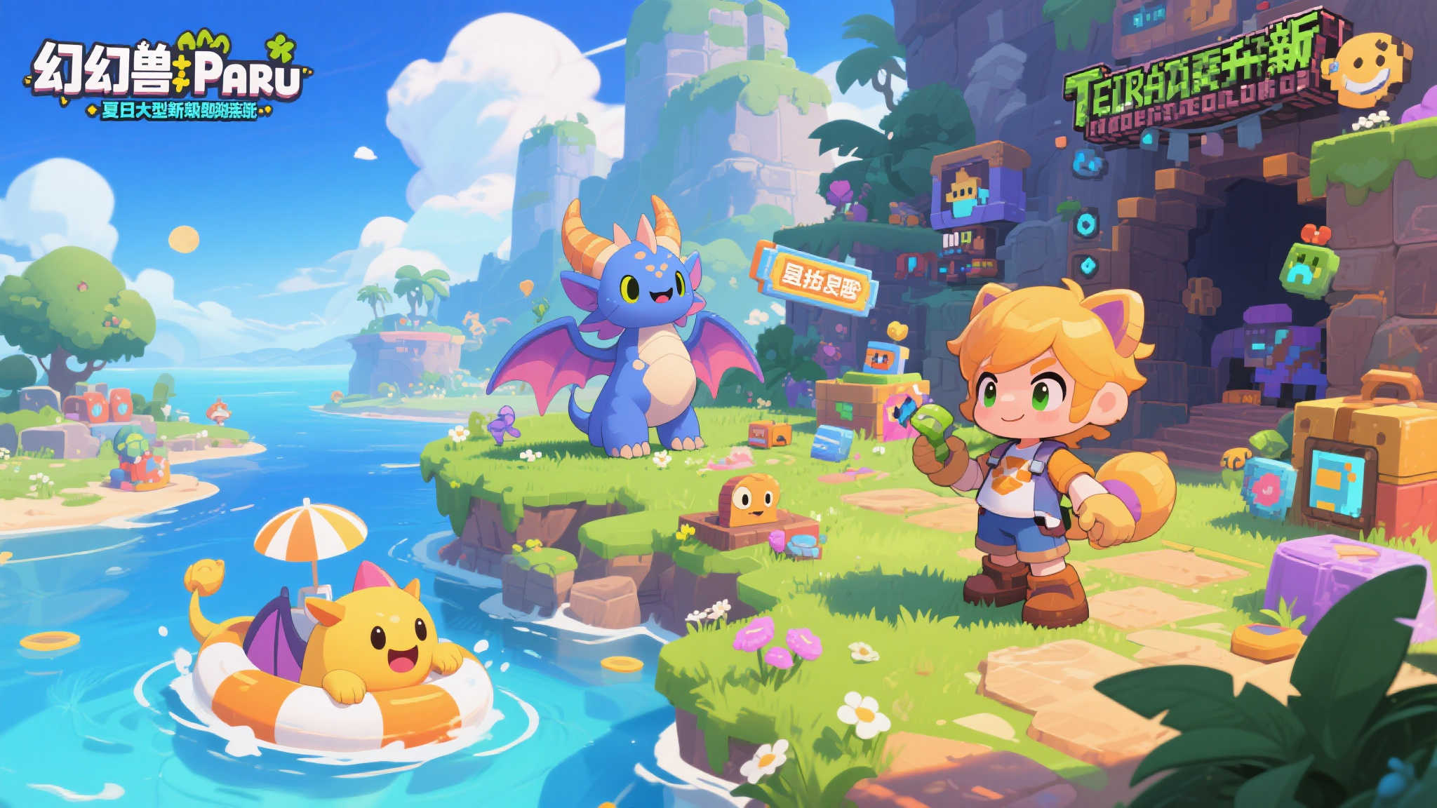 《幻兽帕鲁:泰拉瑞亚之潮》夏季重磅更新亮点全解析! 引言:一场奇幻冒险的夏日狂欢等你开启