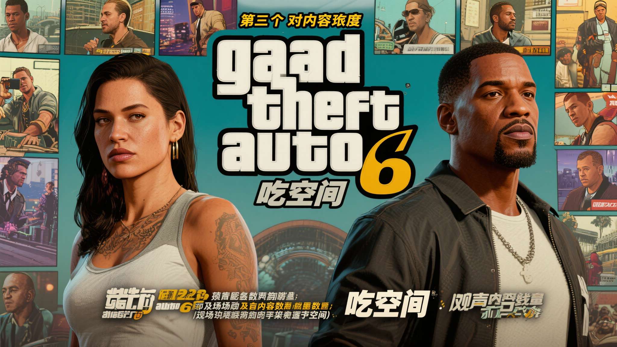 硬盘瑟瑟发抖！爆料称《GTA6》容量大小接近200GB